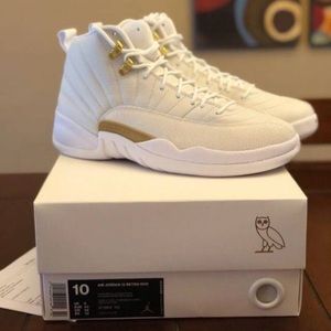 Jordan Retro 12 ovo white edition